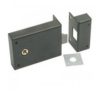 Serrure en applique horizontale - bec-de-cane seul - axe 70 mm JPM