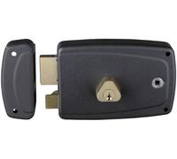 JPM MATCH Serrure en applique monopoint horizontale Gauche - Cylindre 25 mm