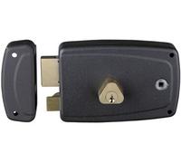 Serrure en applique monopoint Match horizontal à fouillot gauche cylindre de 45mm - - 601710-02-2A