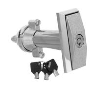 Serrure en T pour Distributeur Automatique Commercial, Alliage de Zinc | Protection Fiable, Installation Facile, Usage Extérieur sur Machines à Snacks ou Distributeurs de Soda, Clé Incluse