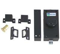 Serrure haut et bas latérale pour volet bouton intérieure noir MOTTURA 35380N00