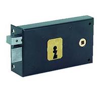 Serrure horizontale à fouillot 1/2 tour JPM 140x79 mm - Gauche - 344000-02-2A
