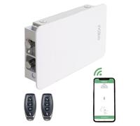 Serrure intelligente Kamo CI20BRC, Bluetooth, design discret, couleur blanche