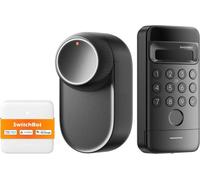 Serrure intelligente SwitchBot Ultra 3-en-1 avec panneau de contrôle Hub Mini Matter et clavier Vision