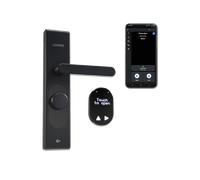 Serrure intelligente tactile LOQED - Serrure intelligente sans clé (noire ou argentée)