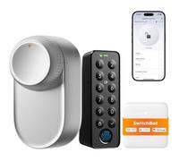 Serrure Intelligente WiFi - SWITCHBOT - Ultra - Déverrouillage 1,75 s - Empreinte digitale - Compatible Apple Home
