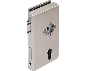 Serrure JUNIOR OFFICE CLASSIC PZ avec changement pour poignée droite, effet inox(11.271)