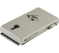 Serrure JUNIOR OFFICE CLASSIC PZ avec changement pour rosace, gauche, effet inox(11.270)