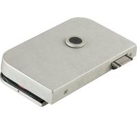 Serrure JUNIOR OFFICE non verrouillable, gauche, effet inox (11.264)