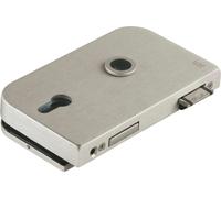 Serrure JUNIOR OFFICE PZ avec changement, gauche, effet inox (11.260)