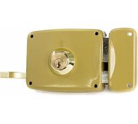 Serrure Lince 5125a-95125ahe08d poser sur le dessus acier droite 80 mm
