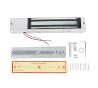 Serrure magnétique électrique 280 kg, serrure électromagnétique robuste en alliage d'aluminium pour portes en bois à double verre simple, système de contrôle d'accès sécurisé en