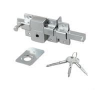 Serrure Mécanique Fer pour forgé pour porte Jardin 20cm Serrure(2009CR - right)