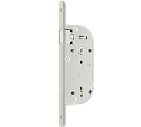 Serrure monopoint à larder axe à 50 mm NF inox même variure - sans gache réversible - Euro-elzett kft - g840e2d7k4 roz