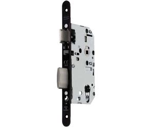 Serrure monopoint à larder D458 urgence axe 50 mm T20 bout rond finition noir VACHETTE 14500000
