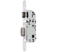 Serrure monopoint à larder D459 urgence axe 50 mm T20 bout rond finition inox VACHETTE 14510000