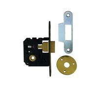 Serrure monopoint à larder petit coffre à bec de cane 40mm bout rond droite - - 255000-02-1X