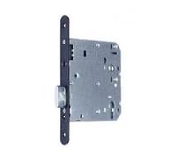 Serrure monopoint à larder PMR noir pêne dormant seul axe 120mm - - 22721000