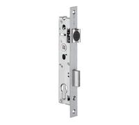 Serrure monopoint à larder pour profil étroit pêne dormant demi-tour coffre 41mm têtière 24mm - STREMLER - 2260.41.0TP24