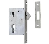 Serrure monopoint à larder profil étroit à crochet axe 40 mm CISA CIS45110.40