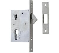 Serrure monopoint à larder profil étroit à crochet axe 50mm - CISA - CIS45110.50