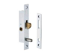 Serrure monopoint à larder profil étroit à mentonnet Série 24 largeur 25mm avec gâche - - F124250010