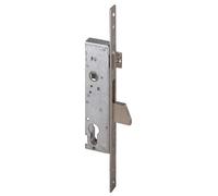 Serrure monopoint à larder profil étroit à pêne basculant et demi-tour axe 35 mm CISA CIS4621535