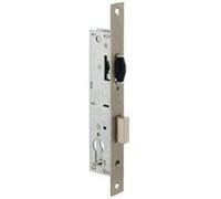Serrure monopoint à larder profil étroit pêne dormant et rouleau Série 880 largeur 39mm 92MTX - METALUX - F188390000 Noir G