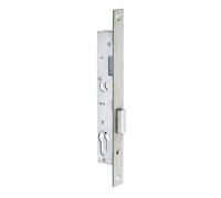 Serrure monopoint à larder profil étroit pêne dormant Série 13 largeur 46 mm METALUX F113460000