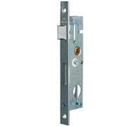 Serrure monopoint à larder profil étroit pour monobloc coffre standard 42mm axe 27mm droite - BRICARD - 5368045 Coloris unique