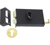 Serrure monopoint en applique à profilé européen horizontale tirage gauche JPM 124500-01-2Y