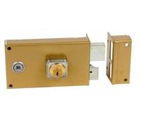 Serrure monopoint en applique ALPHA cylindre rond horizontal fouillot droite - - 352110