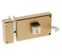 350111 Serrure monopoint applique ALPHA cylindre rond 26 mm tirage gauche