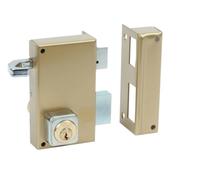 ALPHA 450110 Serrure en applique monopoint verticale tirage droite 26 mm