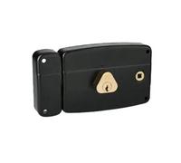 Serrure monopoint en applique ERCY 5 goupilles 5G horizontal fouillot gauche cylindre de 45 mm compatible 40 mm C5-501712M-2