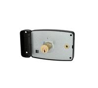 Serrure monopoint en applique ERCY 5 goupilles 5G horizontal tirage gauche cylindre de 45 mm HERACLES C5-501212-2