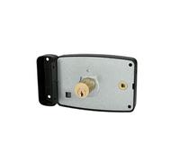 Serrure monopoint en applique ERCY 5 goupilles 5G horizontal tirage gauche cylindre de 45mm - - C5-501212-2