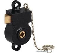 Serrure monopoint en applique GOLLOT bec de canne 6150 gauche - METALUX - F661502000 Noir G