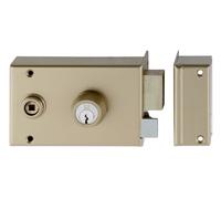 Serrure monopoint en applique MX4500 5 goupilles 5G horizontale fouillot C45 droite HERACLES MX-4554-5G-1