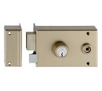 Serrure monopoint en applique MX4500 5 goupilles 5G horizontale fouillot C45 gauche HERACLES MX-4554-5G-2
