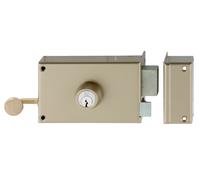 Serrure monopoint en applique MX4500 5 goupilles 5G horizontale tirage C45 droite HERACLES MX-4553-5G-1