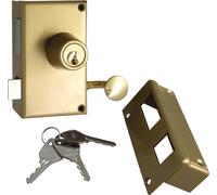 JPM Serrure en applique monopoint Vega – tirage vertical gauche – cylindre 45 mm – 121000-01-2A