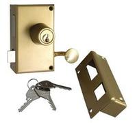 Serrure monopoint VEGA vertical tirage gauche cylindre de 45mm - JPM - 121000-01-2A Noir G
