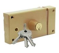 Serrure monopoint ZENITH 542 horizontal fouillot cylindre de 40mm droite - ISEO - 25030401.5 Noir G