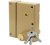 Serrure monopoint ZENITH 572 vertical fouillot cylindre de 45mm gauche - ISEO - 25090455.5