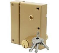 Serrure monopoint ZENITH 572 vertical fouillot cylindre de 45mm gauche - ISEO - 25090455.5 Noir G