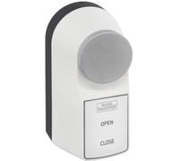 Serrure motorisée 7700 ouverture/fermeture par bouton-poussoir blanc,noir,VA BURG-WÄCHTER