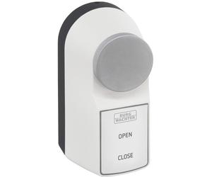 Serrure motorisée 7700 ouverture/fermeture par bouton-poussoir blanc,noir,VA BURG-WÄCHTER