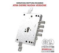 Serrure MOTTURA Ricambio DIERRE Entrée 63 mm CIL. EUR. Série 82