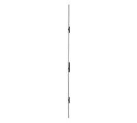 Serrure multipoint à larder ISEO Performa - Têtière U 1930x24x6 mm Acier INOX - Entraxe 92 mm - Axe 30 mm - 7232523028 Inox G